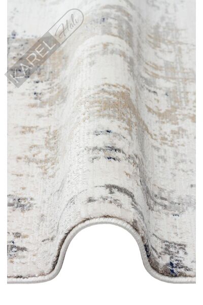 PADONA PDN 07 CREAM BEIGE  Extra Yumuşak Dokulu Sık Dokuma Modern Desenlere Sahip Şık Salon Halısı