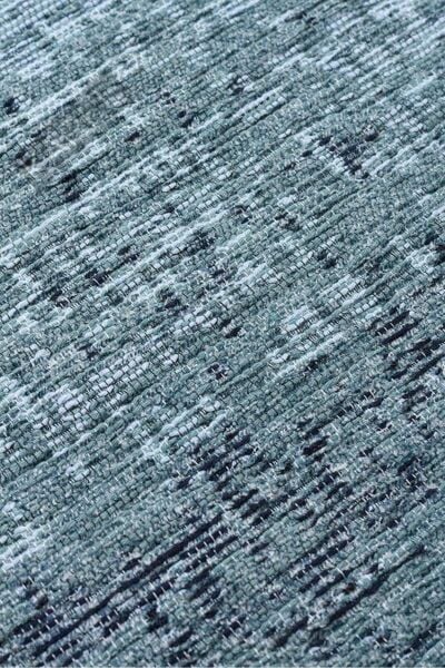 KUTNU KILIM KTN 01 ANTRASIT BLUE Modern Ombre Renk Geçişli Yıkanabilir Çift Taraflı Kilim