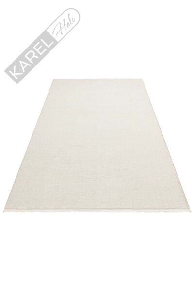 KALAHARI KLH PLAIN CREAM Özel Dokuma Tekniği ile Üretilen Modern Sade Desenli Makine Halısı