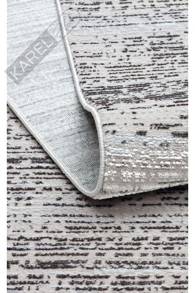 SATEEN ST 101 D.GREY XW Hav Toz Vermez Yıkanabilir Kaymaz İnce Dokuma Modern Halı