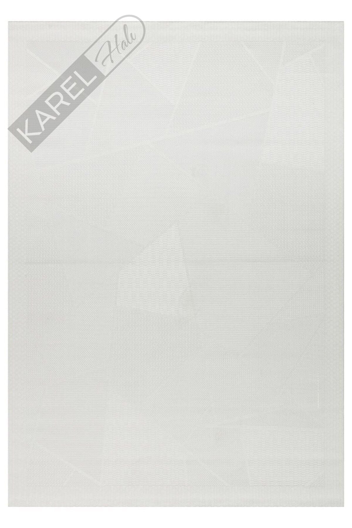 MONO LUX MNO LUX 01 GREY Kaymaz Tabanlı Modern Desenlere Sahip İnce Halı