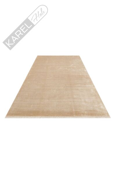 NAPOLI NAP 01 LATTE Sade Desenli Modern Sık Dokuma Makine Halısı