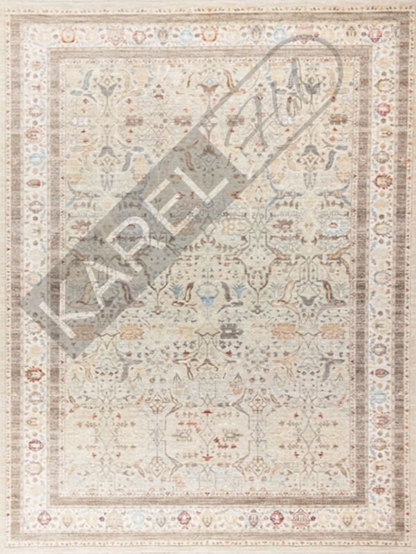 Apex Halı Ambiance 2931 Krem Etnik Vintage Halı