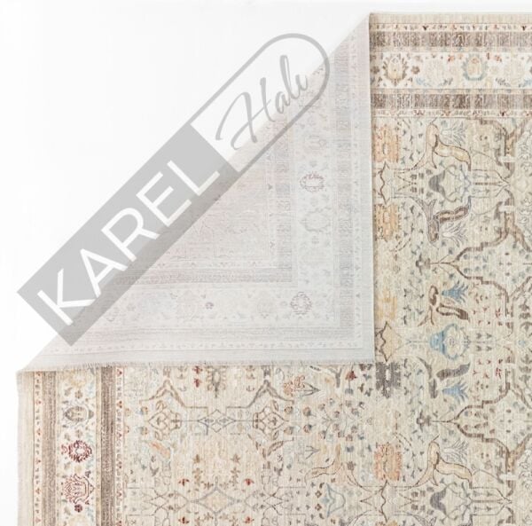 Apex Halı Ambiance 2931 Krem Etnik Vintage Halı