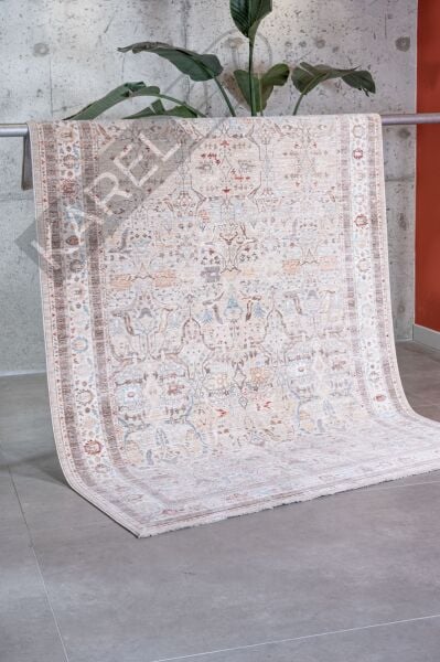 Apex Halı Ambiance 2931 Krem Etnik Vintage Halı