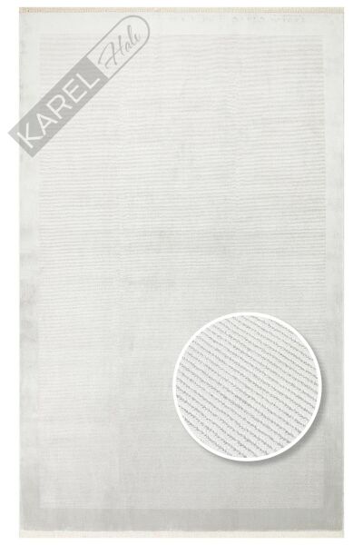 NAPOLI NAP 02 GREY Sade Desenli Modern Sık Dokuma Makine Halısı