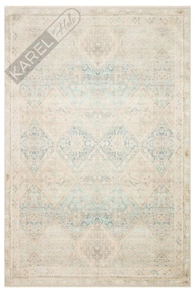 GRACE GRC 04 SKY Pastel Tonlara Sahip Vintage Desenli Şık Halı