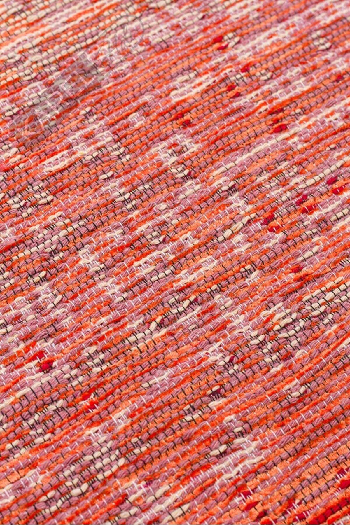 KUTNU KILIM KTN 01 TERRA PINK Modern Ombre Renk Geçişli Yıkanabilir Çift Taraflı Kilim