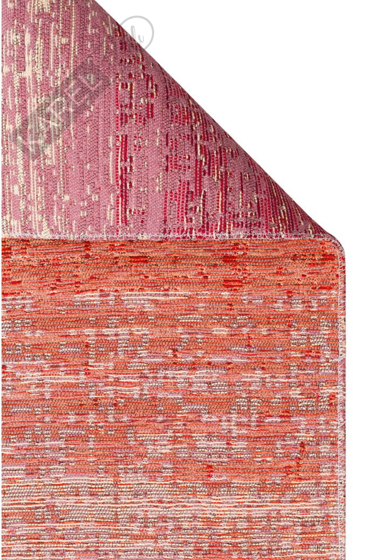 KUTNU KILIM KTN 01 TERRA PINK Modern Ombre Renk Geçişli Yıkanabilir Çift Taraflı Kilim