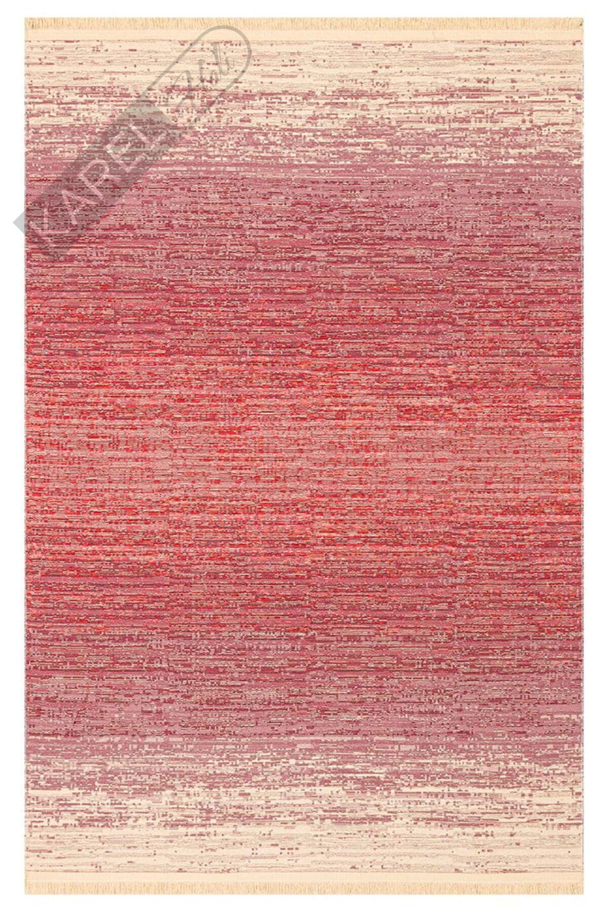 KUTNU KILIM KTN 01 TERRA PINK Modern Ombre Renk Geçişli Yıkanabilir Çift Taraflı Kilim