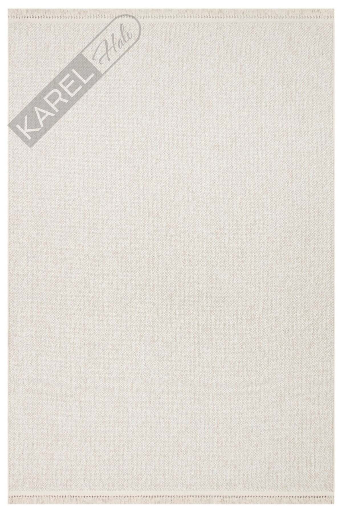 OSLO OSL PLAIN BEIGE  Hav Toz Vermez Hasır Dokuma Modern Makine Halısı