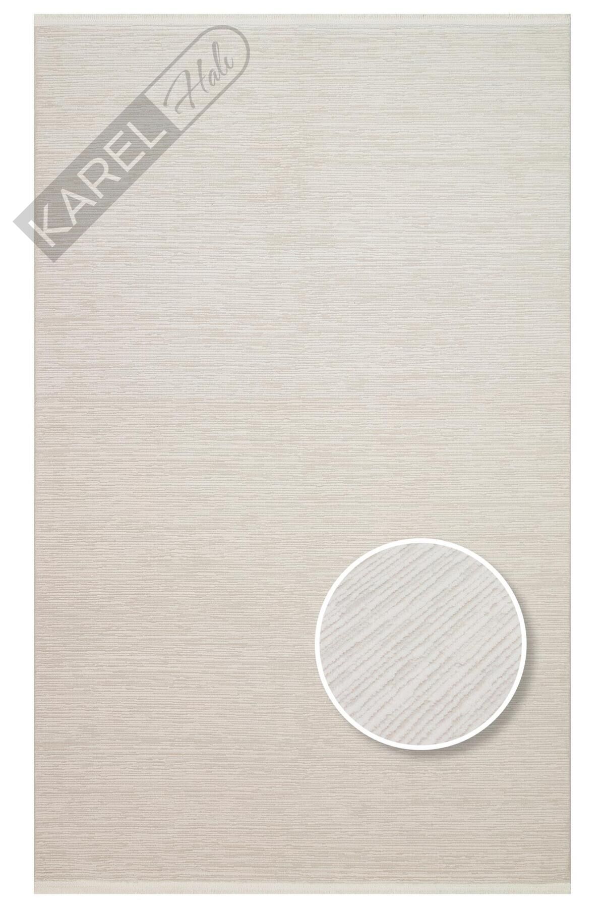 SHADE SHD PLAIN CREAM Sade ve Modern Akrilik Makine Halısı