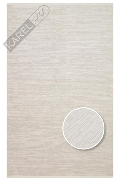 SHADE SHD PLAIN CREAM Sade ve Modern Akrilik Makine Halısı
