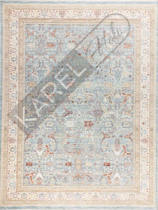 Apex Halı Ambiance 2932 Mavi Etnik Vintage Halı