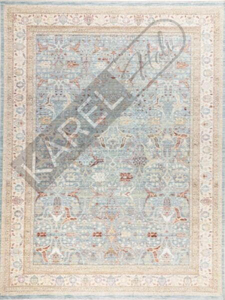 Apex Halı Ambiance 2932 Mavi Etnik Vintage Halı