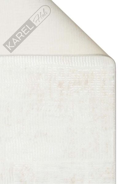 SATEEN ST 23 CREAM XW Hav Toz Vermez Yıkanabilir Kaymaz İnce Dokuma Modern Halı