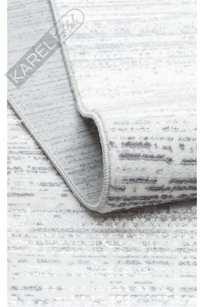 SATEEN ST 101 L.GREY XW Hav Toz Vermez Yıkanabilir Kaymaz İnce Dokuma Modern Halı