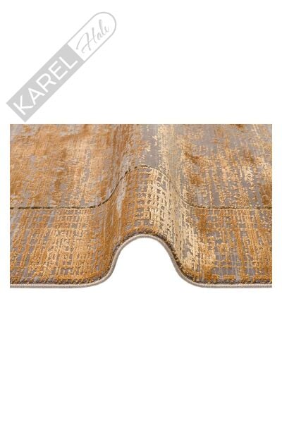 FRESCO DYED FSD 02 ANTIK GOLD Overdyed Yüksek Alçak Dokulu Özel Işıltılı Yüksek Kaliteli Sık Dokuma