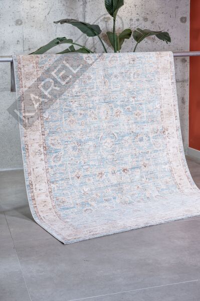 Apex Halı Ambiance 2941 Mavi Etnik Vintage Halı
