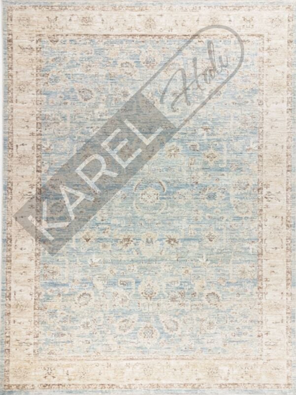 Apex Halı Ambiance 2941 Mavi Etnik Vintage Halı