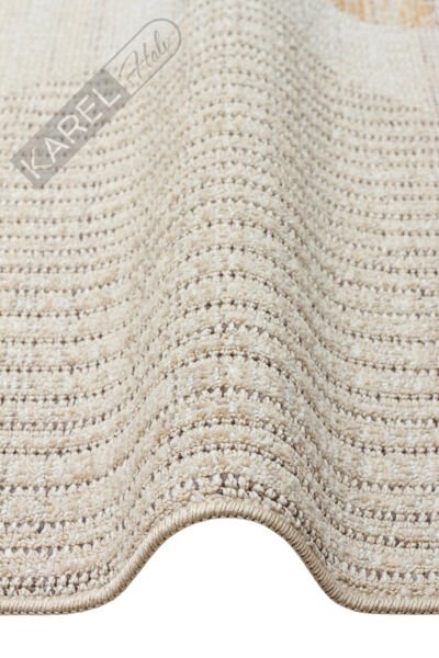 SAHARA SHA 02 CREAM GOLD Hav Toz Vermez Yumuşak Tuşeli Modern Makine Halısı