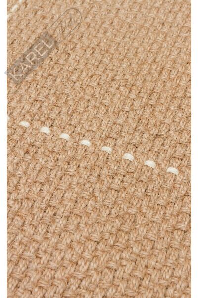 DELHİ DLH 01 WHITE  Jüt ve Pamuk ile Üretilen Çift Taraflı Modern Kilim