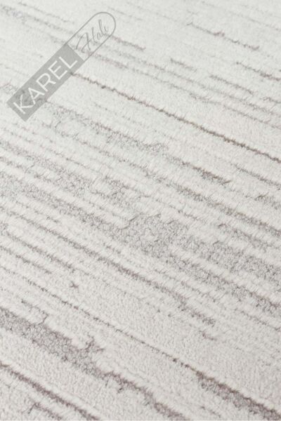 SIERRA SR 01 GREY Yüksek Alçak Oyma Dokuya Sahip Sık Dokuma Modern Salon Halısı