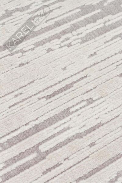 SIERRA SR 01 GREY Yüksek Alçak Oyma Dokuya Sahip Sık Dokuma Modern Salon Halısı