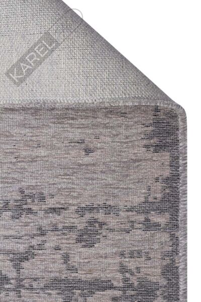 LIZA KILIM XW LIZ 05 GREY XW Hav Toz Vermez Kaymaz Tabanlı Yıkanabilir Düz Renk Kilim