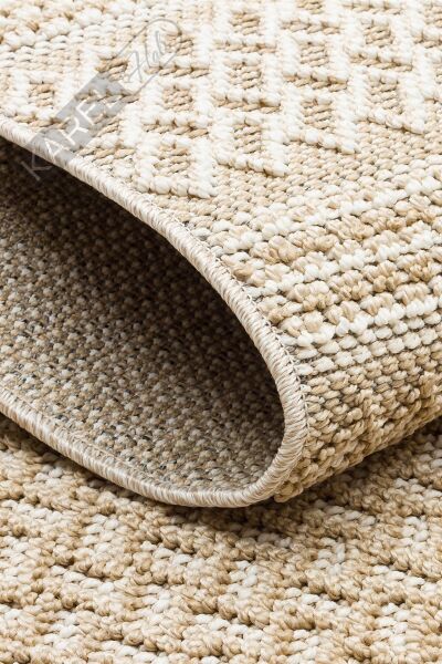 SOHO SH 05 BEIGE Hav Toz Vermez Hasır Dokuma Modern Makine Halısı