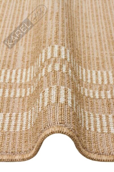 BALI JUTE BLJ 03 JUTE WHITE Jüt Dokulu Hav Toz Vermeyen Modern Halı