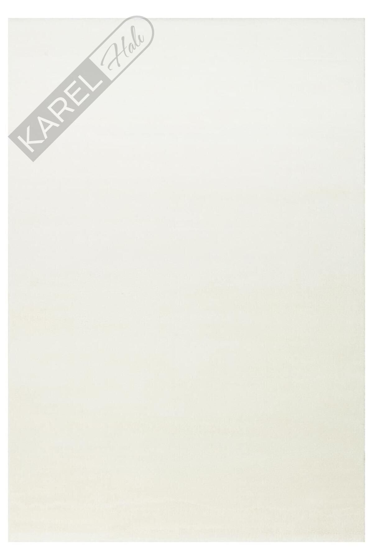 ZEN ZEN 01 WHITE Hav Toz Vermez Yumuşak Tuşeli Zarif Makine Halısı
