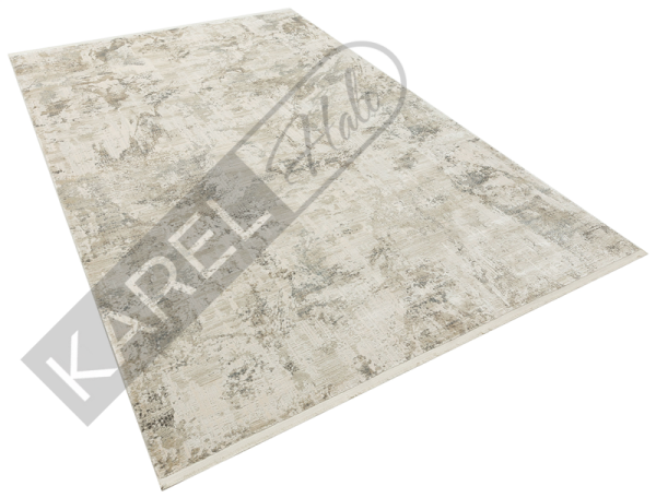 Apex Halı Aura 2851 Gri Premium Viskon İpek Halı