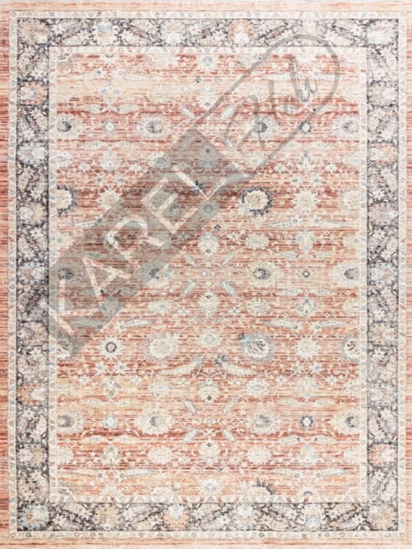 Apex Halı Ambiance 2961 Kırmızı Etnik Vintage Halı