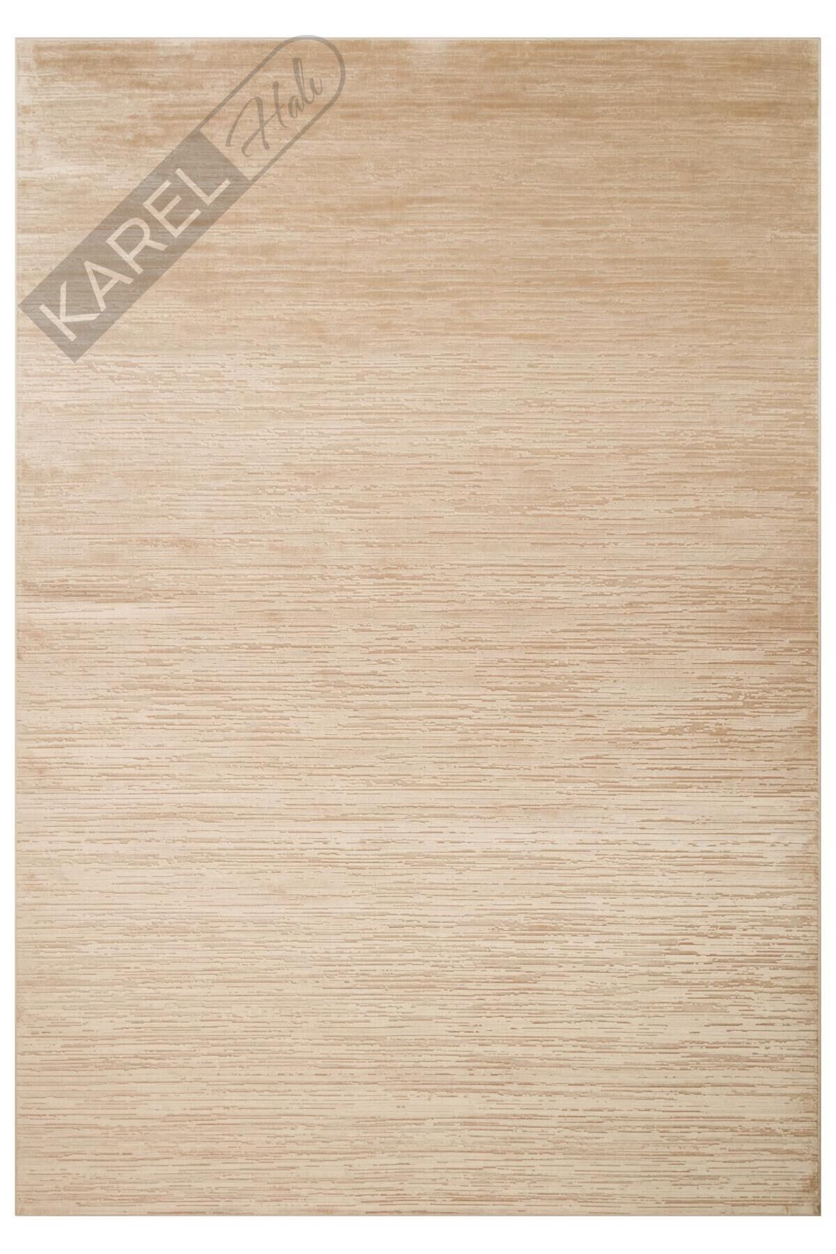 SIERRA SR 01 GOLD Yüksek Alçak Oyma Dokuya Sahip Sık Dokuma Modern Salon Halısı
