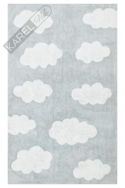 COTTON BOON XXW CBN 14 MULTY XXW  Yıkanabilir Kaymaz Tabanlı Naturel Pamuk Bebek Halısı