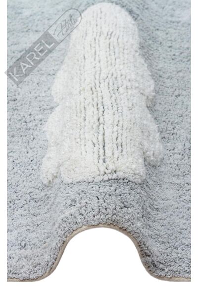 COTTON BOON XXW CBN 14 MULTY XXW  Yıkanabilir Kaymaz Tabanlı Naturel Pamuk Bebek Halısı