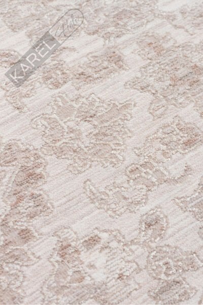 MAHAL MOOD MHL MOOD 03 CREAM BEIGE Klasik Desenli Yüksek Kalite Sık Dokuma Salon Halısı