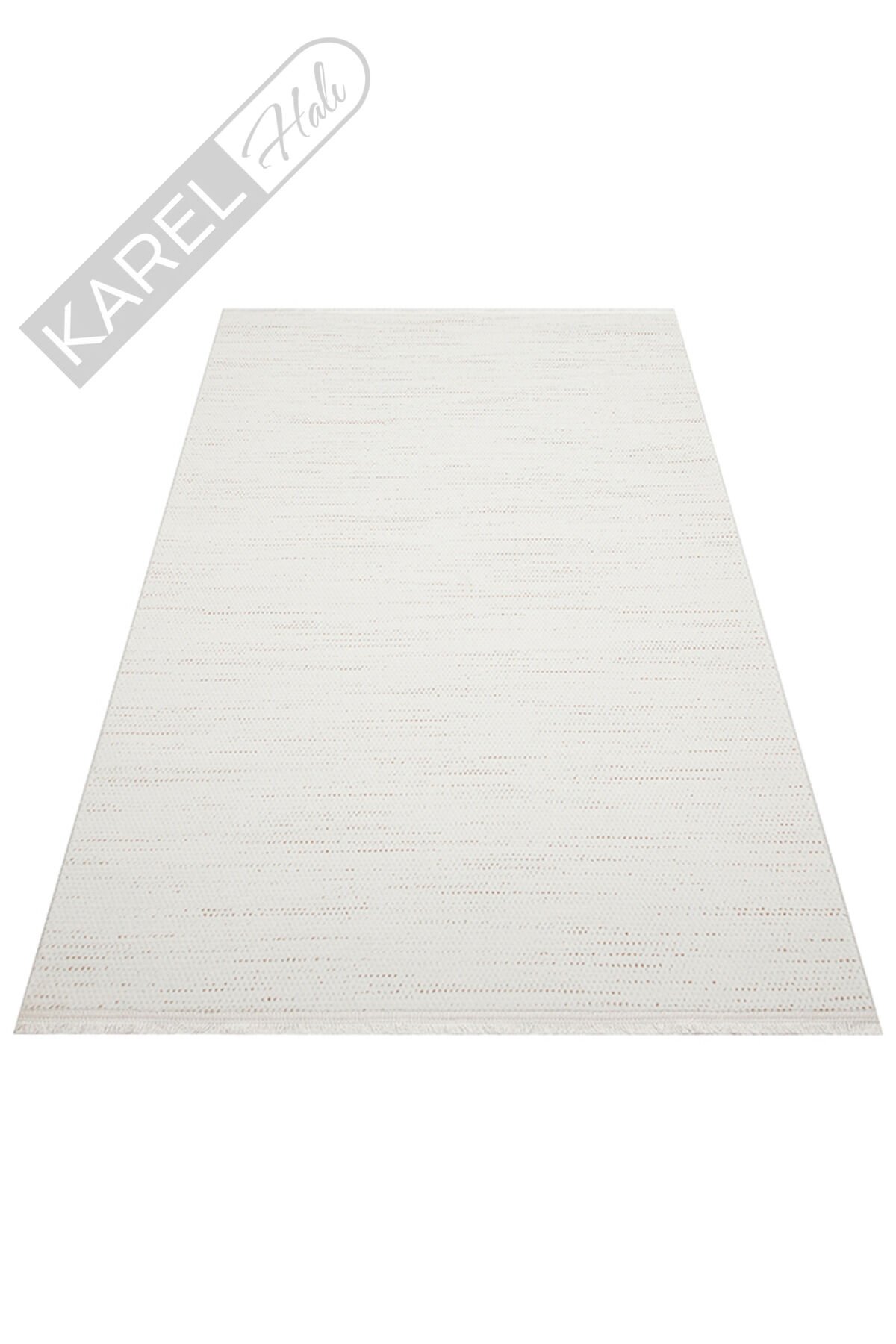 NORA NOR 01 BEIGE Hav Toz Vermez Yıkanabilir Kaymaz İnce Dokuma Modern Halı