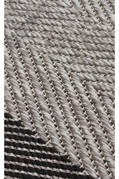 MONO MNO 02 DARK GREY Hav Toz Vermez Kaymaz Tabanlı İnce Halı
