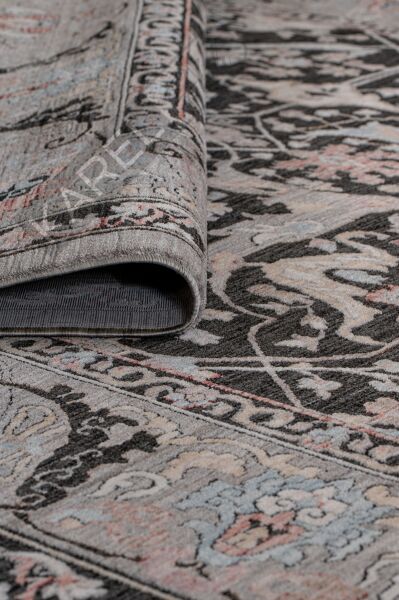 Apex Halı Ambiance 2971 Siyah Etnik Vintage Halı