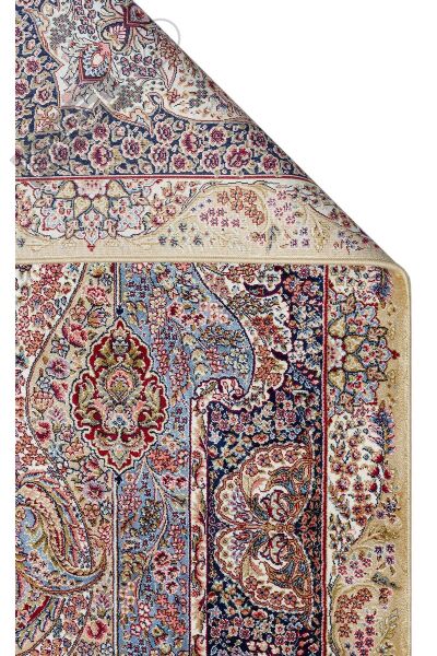ISFAHAN ISF 02 CREAM Klasik Desenli Yüksek Kalite Sık Dokuma Makine Halısı