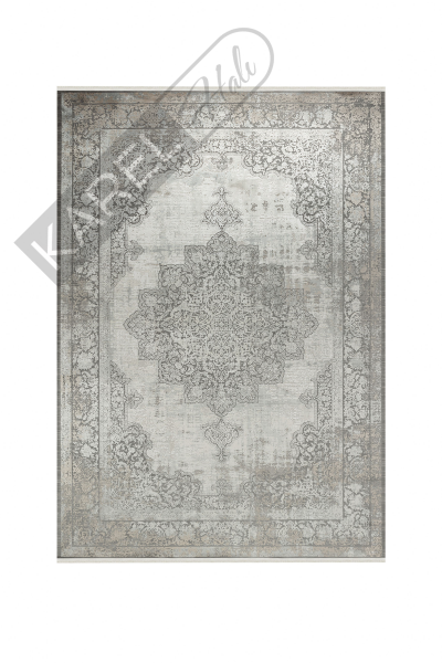 Apex Halı Aura 2891 Antrasit Premium Viskon İpek Halı