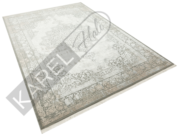 Apex Halı Aura 2891 Antrasit Premium Viskon İpek Halı