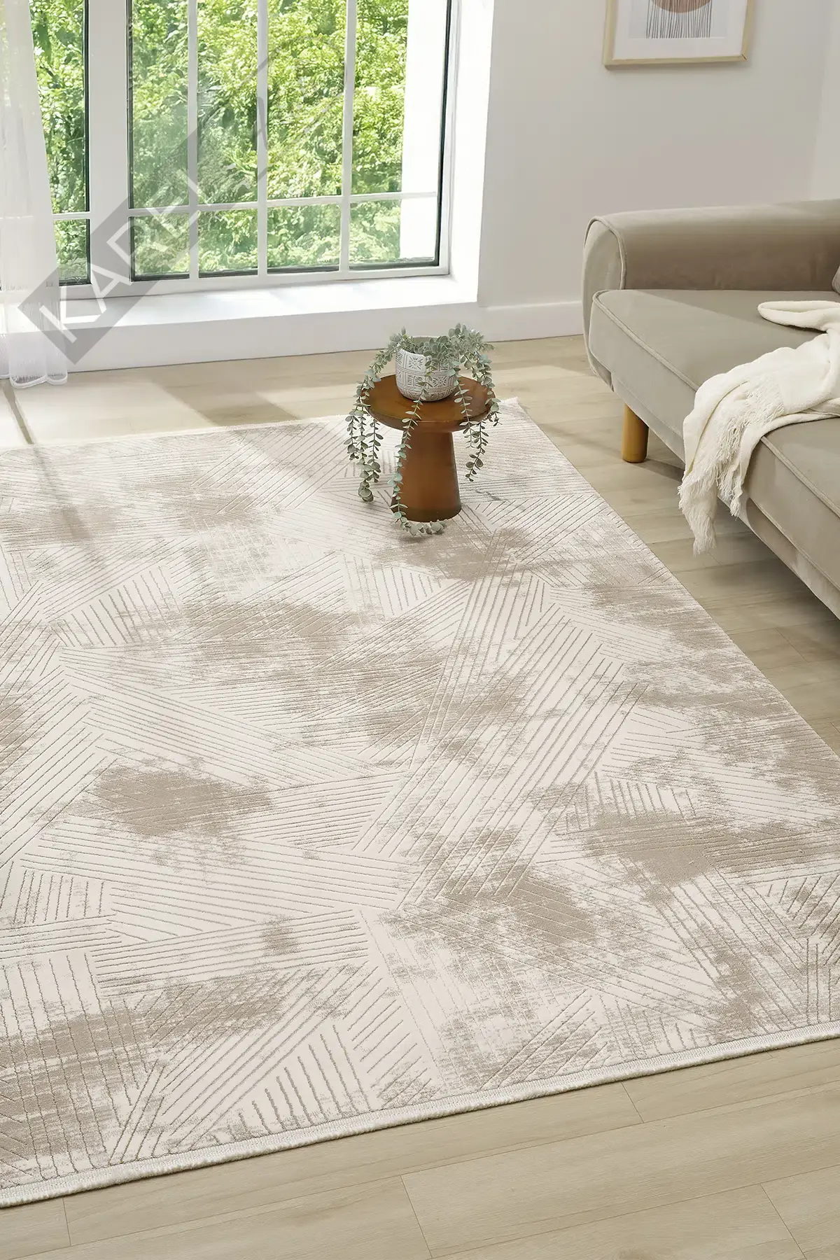 Seyran Halı Diva 0274 Bej Akrilik Halı