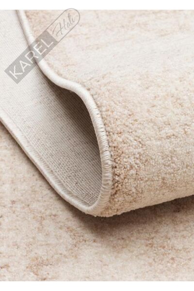 SHIRAZ SHR 01 CREAM Vintage Eskitme Desenli Modern Yumuşak Dokulu Makine Halısı