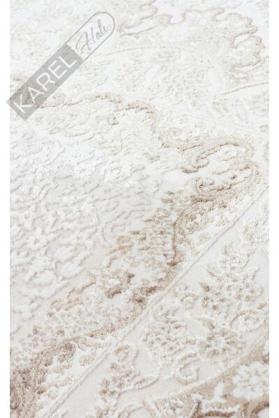MONTREAL MNT 03 CREAM BEIGE Şık ve Modern Sıkı Dokuma Makine Halısı