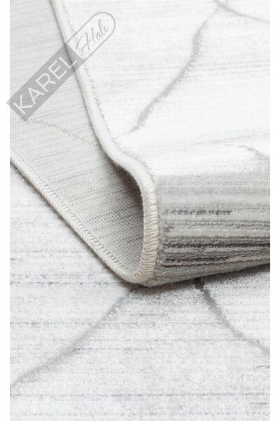 Sateen Lux St 908 Grey Hav Toz Vermez Modern Halı