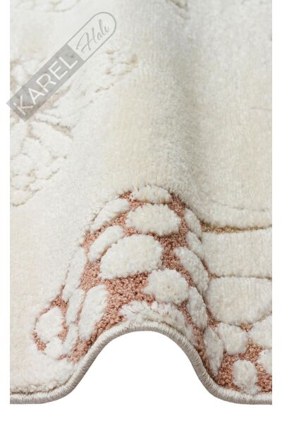 PICCOLO PCL 03 CREAM MULTY Pastel Renkli Hav ve Toz Vermeyen Çocuk Halısı