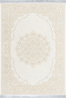 Woolen Halı Victoria Koleksiyonu 6010 Bej Premium Viskon Halı